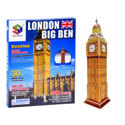 3D puzzle – Big Ben London